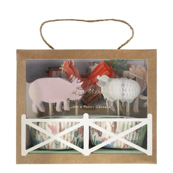 On The Farm Cupcake Kit By Meri Meri